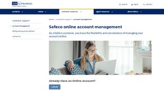 
                            1. Manage your Account Online | Safeco Insurance
