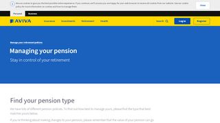 
                            4. Manage your account | Pension Portfolio | Pensions and ... - Aviva