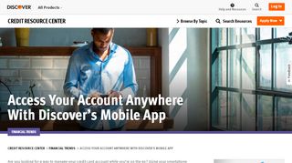 
                            3. Manage Your Account with the Discover Mobile …