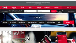 
                            9. Manage your car hire bookings and rewards - Avis Car Rental