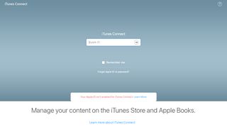 
                            3. Manage your content on the iTunes Store and Apple ... - iTunes Connect