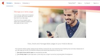 
                            1. Manage your data usage - Telstra