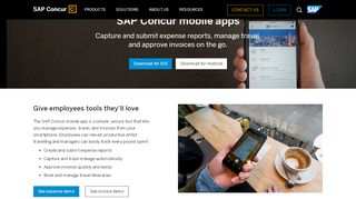 
                            8. Manage your Expenses with the SAP Concur Mobile …