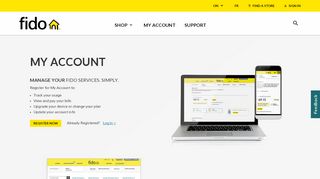 
                            5. Manage Your Fido Services | My Account | Fido