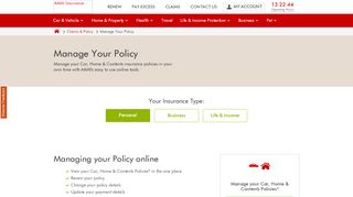 
                            3. Manage Your Insurance Policy - AAMI