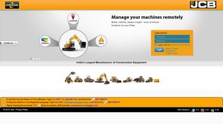 
                            2. Manage your machines remotely - Live Link-Login Screen