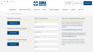 
                            3. Manage your membership - AMA Queensland - | Australian Medical ...