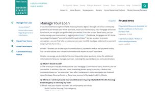 
                            3. Manage Your NCHFA Home Loan | NCHFA