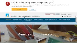 
                            5. Manage your PG&E account online - PGE.com