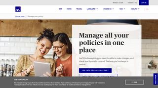 
                            6. Manage your policy | AXA UK