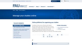 
                            2. Manage your studies online › Friedrich-Alexander-Universität ...