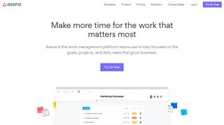 
                            10. Manage your team’s work, projects, & tasks online · Asana