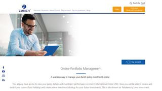 
                            4. Manage your Zurich policy investments online