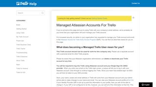 
                            4. Managed Atlassian Accounts For Trello - Trello Help