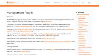 
                            6. Management Plugin — RabbitMQ