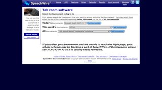 
                            1. Manager login - SpeechWire Tournament Services - Forensics ...