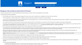 
                            4. Managing a node remotely by using the Service Processor