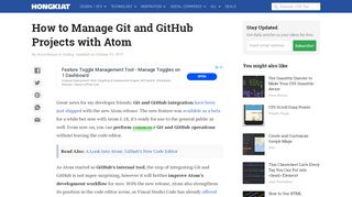 
                            7. Managing Git and GitHub Projects with Atom [Guide]