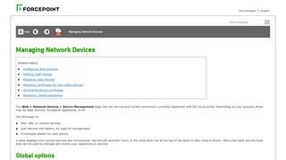 
                            9. Managing Network Devices - Forcepoint