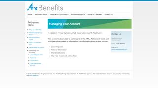 
                            5. Managing Your Account | 4A's Benefits