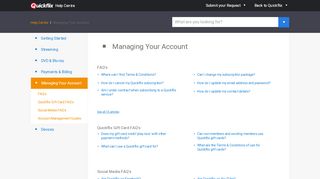 
                            7. Managing Your Account – Quickflix Help Centre