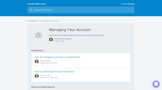 
                            6. Managing Your Account | Zencastr Help Center