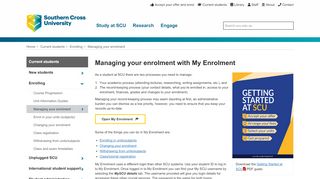 
                            3. Managing your enrolment with My Enrolment - Current ...