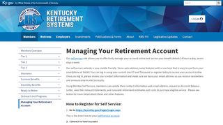 
                            4. Managing Your Retirement Account - Kentucky Retirement ...