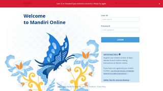 
                            7. Mandiri Online - ibank.bankmandiri.co.id