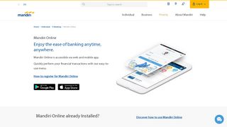 
                            1. Mandiri Online - Internet & Mobile Banking