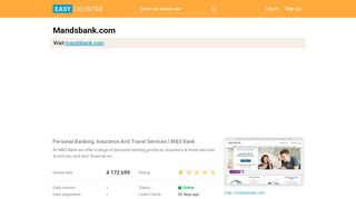 
                            8. Mandsbank.com: Personal Banking, Insurance And Travel ...