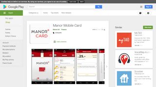 
                            5. Manor Mobile Card - Apps on Google Play