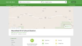 
                            3. Mansfield R-IV School District - Missouri - Niche