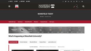 
                            2. Mansfield Today | Mansfield University