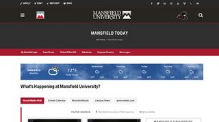 
                            1. Mansfield University: Mansfield Today