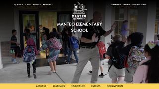 
                            3. Manteo Elementary School: Home