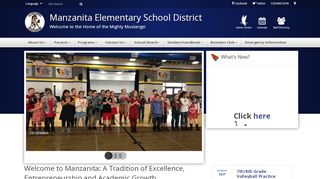 
                            7. Manzanita Elementary School District - Home