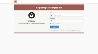 
                            6. Mapas do Inglês 2.0 - Login