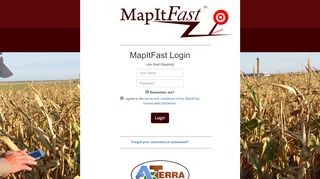 
                            2. MapItFast Log in - AgTerra Technologies, Inc.