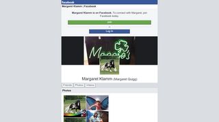 
                            9. Margaret Klamm | Facebook