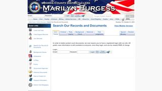 
                            5. Marilyn Burgess | Search Our ... - Office of Harris County District Clerk