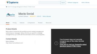 
                            9. Marin Social Reviews and Pricing - 2019 - Capterra