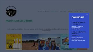 
                            3. Marin Social Sports