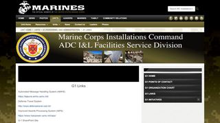 
                            2. Marine Corps Installations Command, MCICOM > Units > G1 ...