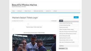 
                            5. Mariners Season Tickets Login - Beautiful …