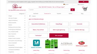 
                            4. Marken bei Versandapotheke apo-rot für Medikamente ...