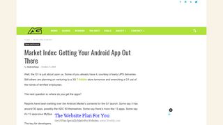 
                            9. Market Index: Getting Your Android App Out There