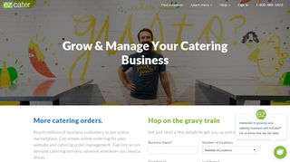 
                            4. Market Your Catering Business with ezCater