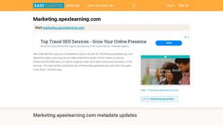 
                            8. Marketing Apex Learning …