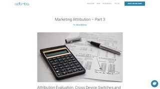 
                            5. Marketing Attribution – Part 3 - AdTriba - AI …